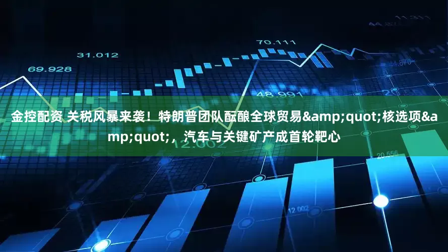 金控配资 关税风暴来袭！特朗普团队酝酿全球贸易&quot;核选项&quot;，汽车与关键矿产成首轮靶心
