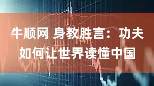 牛顺网 身教胜言：功夫如何让世界读懂中国